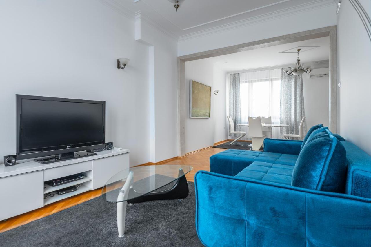 Appartamento Vitosha Str 2Bd White & Blue Apt Sofia Esterno foto